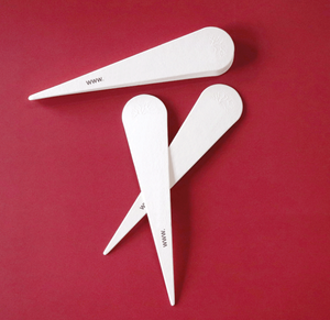 Logo de timbre d'or d'essai de parfum de parfum de papier buvard - Product Image 3