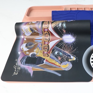 Tapis de chicha en silicone antiadhésif de qualité alimentaire, écologique et résistant à la chaleur, personnalisé par le fabricant, accessoires pour station à tabac - Product Image 2