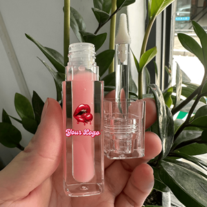 Elige Tus Propios Colores y Personaliza Tu Brillo Labial Líquido con Purpurina Transparente Brillante de Marca Privada Bajo MOQ - Product Image 1