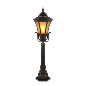 Lampe solaire extérieure en bronze pour pelouse, LED IP65 résistante à l'eau, lumière du jour 5000K, abat-jour en métal, détecteur de mouvement, garantie 5 ans - Product Image 3