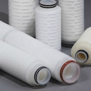 Cartucho de filtro lavable de baja caída de presión Nylon 1 Micron 30nm Elemento de filtro de nailon 66 resistente a altas temperaturas - Product Image 1