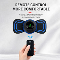 Masseur de cou à télécommande, portable, intelligent, rechargeable, patch de massage pour les épaules, relaxation musculaire et soulagement de la fatigue