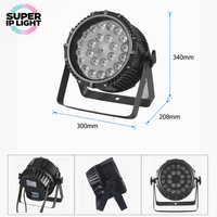 Projecteur LED Par 24x10W RGBW 4-en-1 IP20 DMX512 à activation sonore pour scène, discothèque, mariage, fête, événement