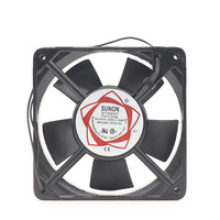 Ventilateur axial AC silencieux autoportant SUNON SF12025AT 2122HBL 230V en plastique avec roulement à billes électrique 12CM 120X120X25mm 0.1A 2300rpm