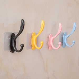 <span class=keywords><strong>Porte</strong></span>-<span class=keywords><strong>manteau</strong></span> <span class=keywords><strong>mural</strong></span> moderne et simple en plastique et acier, perforé, <span class=keywords><strong>pour</strong></span> chambre, salle de bain, entrée, armoire à chaussures noire - Product Image 1