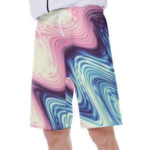Producto en Oferta: Shorts Sublimados para Hombre, Diseño Estampado para Playa, Shorts de Baño Sublimados con Diseño Recto - Product Image 4