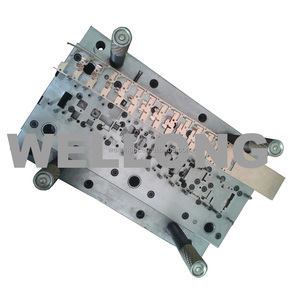 Stampo Progressivo per Stampaggio di Precisione, Fornitura Diretta dalla Fabbrica, Utensile per Stampaggio di Lamiere Metalliche per Componenti Elettronici - Product Image 2