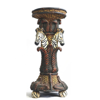 Moderne Art Harz Schaf Anubis Götter ägyptische Skulptur Horus Statue Kerzenhalter Home Decor Box verpackt Ornament Licht Dekoration