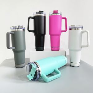 Matte Powder Coated Wireless Smart Player <b>Music</b> 40Oz Speaker Tumbler for Laser Engrave - Product Image 3