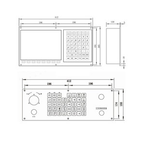 Controlador de 5 Ejes 1000TDb-5 para Torno y Centro de Torneado para Maquinaria Industrial - Product Image 1