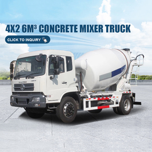 Fabricante Oficial DONGFENG KINGRUN 6M3, Mezcladora de Concreto Móvil Nueva para Construcción, 4x2, Motor de Alto Momento de Carga - Product Image 4