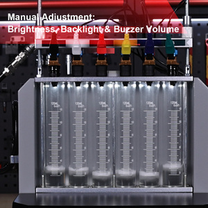 Máquina de Prueba y Limpieza de Inyectores de Combustible Automática GATmatic GI6300 de 6 Cilindros con Pantalla LCD para Vehículos, Compatible con Camry, Corolla y Todos los Autos - Product Image 4