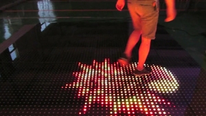 <span class=keywords><strong>Led</strong></span> gạch lát sàn áp lực Nhạy Cảm 50x50cm cảm ứng tương tác sàn gạch - Product Image 3