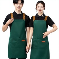 Celemek Wol Tanpa Lengan Custom Anti Air Anti Minyak Model Baru Pakaian Kerja Tahan Noda Berhuruf Hadiah Iklan Dapur Luar Negeri
