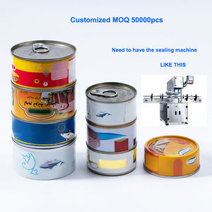 Boîtes <span class=keywords><strong>de</strong></span> <span class=keywords><strong>conserve</strong></span> rondes en métal hermétiques vides <span class=keywords><strong>de</strong></span> Chine pour l'emballage du <span class=keywords><strong>thon</strong></span>, des sardines, du <span class=keywords><strong>thon</strong></span> en <span class=keywords><strong>conserve</strong></span> des Maldives - Product Image 5