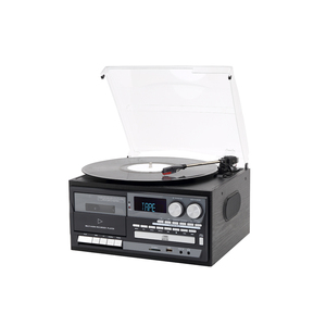 Vente en gros de phonographe tout-en-un, tourne-disques, <span class=keywords><strong>lecteur</strong></span> USB, <span class=keywords><strong>lecteur</strong></span> SD, <span class=keywords><strong>lecteur</strong></span> <span class=keywords><strong>CD</strong></span>, <span class=keywords><strong>lecteur</strong></span> de cassettes, tourne-disques <span class=keywords><strong>vinyle</strong></span> <span class=keywords><strong>avec</strong></span> <span class=keywords><strong>Bluetooth</strong></span> et cache-poussière - Product Image 5