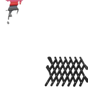 Pelindung jendela mobil teleskopik, pagar kisi ventilasi keamanan plastik pola polos pelindung jendela mobil perjalanan anjing peliharaan 24*11*1cm - Product Image 3