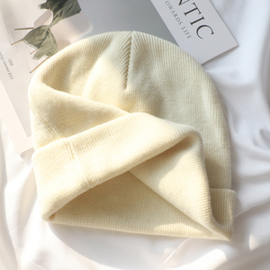 Cashmere Merino len <span class=keywords><strong>Beanie</strong></span> nhà sản xuất bán buôn <span class=keywords><strong>Beanie</strong></span> ấm mũ nón tùy chỉnh 100% Merino len <span class=keywords><strong>Beanie</strong></span> - Product Image 2