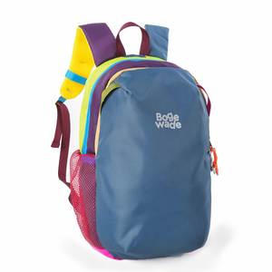 Sac de sport extérieur en nylon imperméable en gros, avec empiècements colorés, pour cyclisme et randonnée, sac de voyage intelligent - Product Image 1