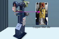 Machine manuelle de collage d'angle de boîte rigide pour petite boîte