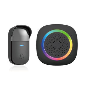 Timbre inalámbrico Timbre de puerta autoalimentado No requiere batería Timbre con timbre 60 tonos Timbre impermeable <span class=keywords><strong>Llamada</strong></span> para el hogar - Product Image 1