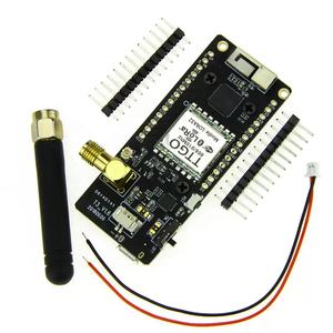 Module sans fil WIFI Bluetooth <span class=keywords><strong>TTGO</strong></span> LoRa32 V2.1_1.6 Version 433/868/915Mhz ESP32 LoRa avec écran OLED 0,96 pouce et carte SD <span class=keywords><strong>LILYGO</strong></span> - Product Image 1