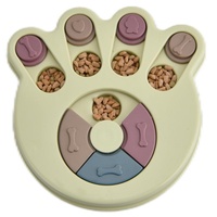 Jouet à mâcher interactif pour chien en PP durable, distributeur de friandises, conception puzzle, mangeoire lente, résistant aux morsures, pour soulager l'ennui