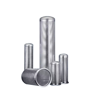 Thép không gỉ dệt lưới lọc màn hình Cartridge cho công nghiệp hóa học thành phần động cơ lọc Cartridge - Product Image 1