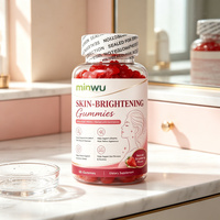 Gummies Éclaircissantes Anti-taches et Unifiantes du Teint, Antioxydantes au Collagène pour une Peau Éclatante – Formule Adulte