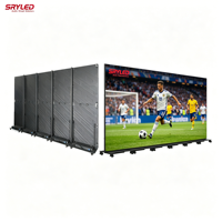 Écran LED Mural Vidéo Mobile Intérieur Pliant P1.25 P1.86 P2 P2.5 pour Publicité Commerciale Intelligente