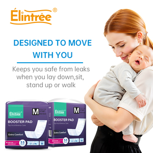 Serviettes post-partum jetables Elintree avec queues, prix <span class=keywords><strong>de</strong></span> gros d'usine, fourniture <span class=keywords><strong>de</strong></span> coussinets absorbants pour les nouvelles mamans - Product Image 3