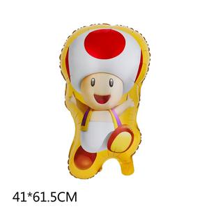 Ballons en aluminium Mario Bros. (<span class=keywords><strong>Bowser</strong></span>, <span class=keywords><strong>Peach</strong></span>, Princesse) pour la décoration d'anniversaire des enfants - Product Image 5