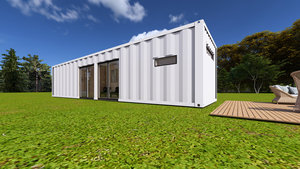 Maison conteneur mobile de luxe 20ft 40ft avec aménagement complet : chambre, cuisine, salon et espace atelier - Product Image 3