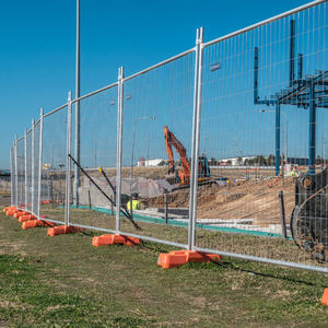 Barriera di controllo temporaneo scherma costruzione temporanea Australia recinzioni temporanee pannelli recinzione Stand removibile scherma - Product Image 5
