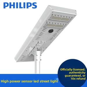 Farola Solar LED Inteligente <span class=keywords><strong>PHILIPS</strong></span> SmartBright Todo en Uno BRP110, Luz de Calle de 5700K - Product Image 1