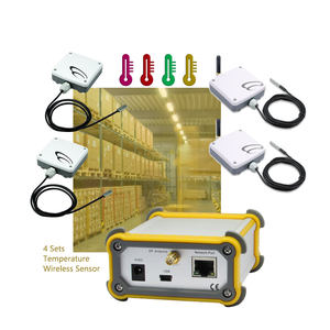 Module Lora pour l'agriculture, 4 ensembles de capteurs de température sans fil pour la surveillance de la chaîne d'approvisionnement alimentaire et des stocks - Product Image 1