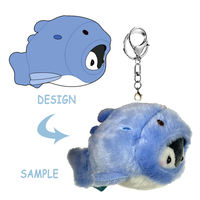 ODM/OEM Personnalisable CE/CPC Porte-clés personnalisés Jouets en peluche Pendentifs personnalisés Animaux en peluche Poupées douces personnalisées