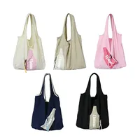 Sac fourre-tout en nylon à logo personnalisé, réutilisable, avec cordon de serrage, pour la plage, cadeaux promotionnels, vente en gros d'usine
