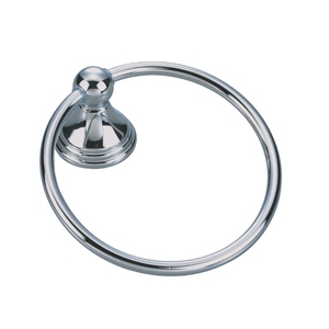 Wall Mounted <b>Hand</b> Towel <b>Holder</b> Zinc Alloy Base Stainless Steel Square Chrome Bathroom Accessories - Product Image 4