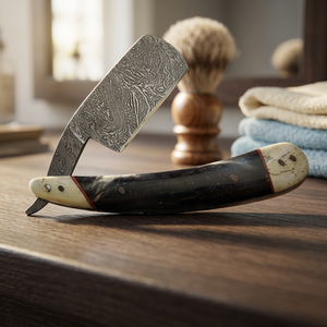 ASAP Sustainable Damascus Stainless Steel Natural Bamboo Handle Shaving <b>Razor</b> <b>Men</b> Single Blade Personal Care Packaging Colorful - Product Image 3