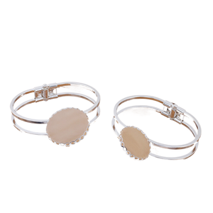 <span class=keywords><strong>Bracelet</strong></span> en laiton plaqué cuivre 5 couleurs avec dentelle, à souder, pour bijoux DIY, vente en gros (jiangc 06112) - Product Image 4