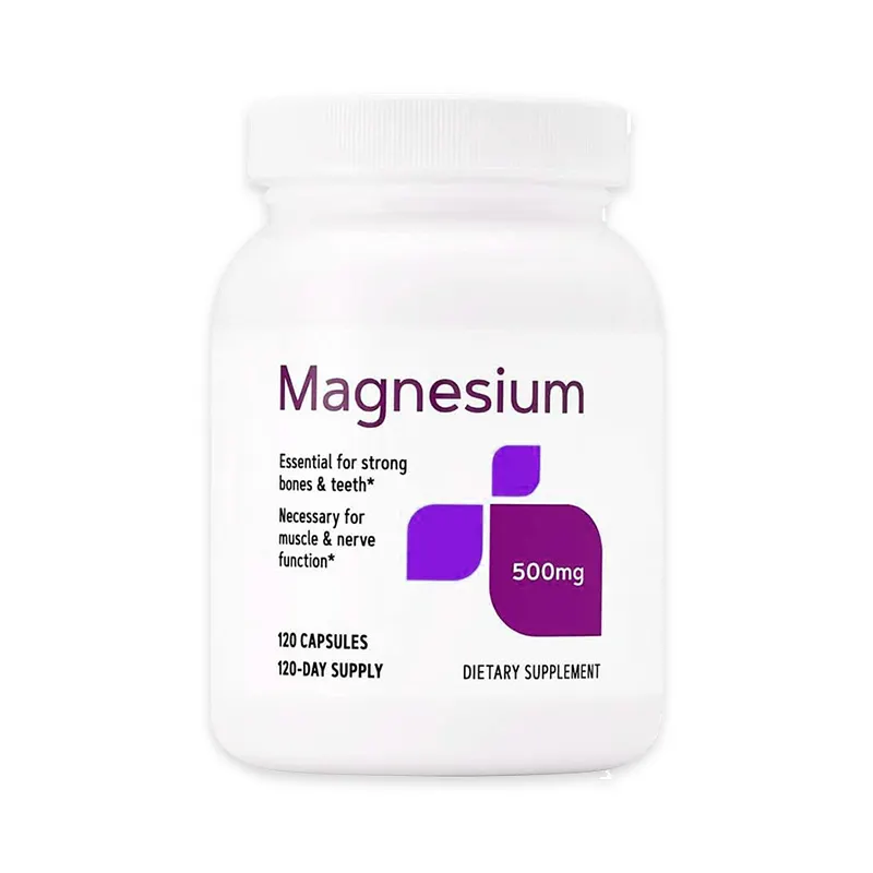 개인 라벨 스포츠 영양 근육 회복은 에너지 생산 마그네슘 캡슐을 지원합니다
