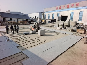 Pierre de pavage en granit gris naturel de jardin, épaisse, antidérapante, flammée, pour allée, <span class=keywords><strong>carrelage</strong></span> de sol - Product Image 5