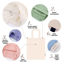 Sac de courses robuste pour femme Colefa, simple et polyvalent, nouveauté 2026, en stock, sac fourre-tout en toile à porter à l'épaule ou à la main