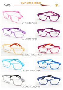 Trendy Kids Circle Prescription <strong>Glasses</strong> Tr90 Children Girls Photochromic Optical <strong>Glasses</strong> <strong>Frame</strong> - Product Image 2