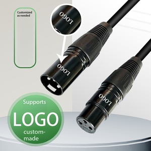 Câble audio XLR équilibré en stock pour consoles de <span class=keywords><strong>mixage</strong></span>, amplificateurs, microphones et connexions de haut-parleurs - Product Image 5