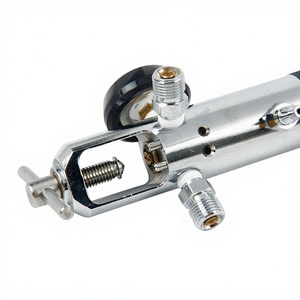 Régulateur d'oxygène médical ME870-UF-B-2CV-R avec double clapet anti-retour pour systèmes de bouteilles de gaz hospitaliers - Product Image 5