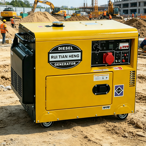 เครื่องกำเนิดไฟฟ้าแบบเงียบพิเศษ RTH 10KW/12.5KVA ระดับมืออาชีพ 1 เฟส 3 เฟส พร้อมระบบเก็บเสียง ได้รับการรับรองมาตรฐาน CE รุ่น EF10000TE กำลังไฟฟ้ากว้าง - Product Image 4