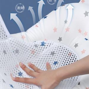 Tapis de bain flottant pour bébé, support de bain antidérapant en forme d'étoile et en forme de T pour nouveau-nés, avec matériau en granulés de polystyrène - Product Image 4