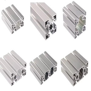 T track 40x40 6063 t slot Extrusão Liga De Alumínio Roupeiro Quadro Deslizante Perfil De Alumínio Para Janela E Porta - Product Image 6